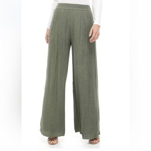 Wonderly Women’s Linen-like Wide Leg Pants